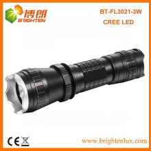 Factory Sale 3mode 16340 batterie Alimenté 3w CREE LED Q3 / Q5 Tactique Petit Mini Power Rechargeable Torch Light Prix